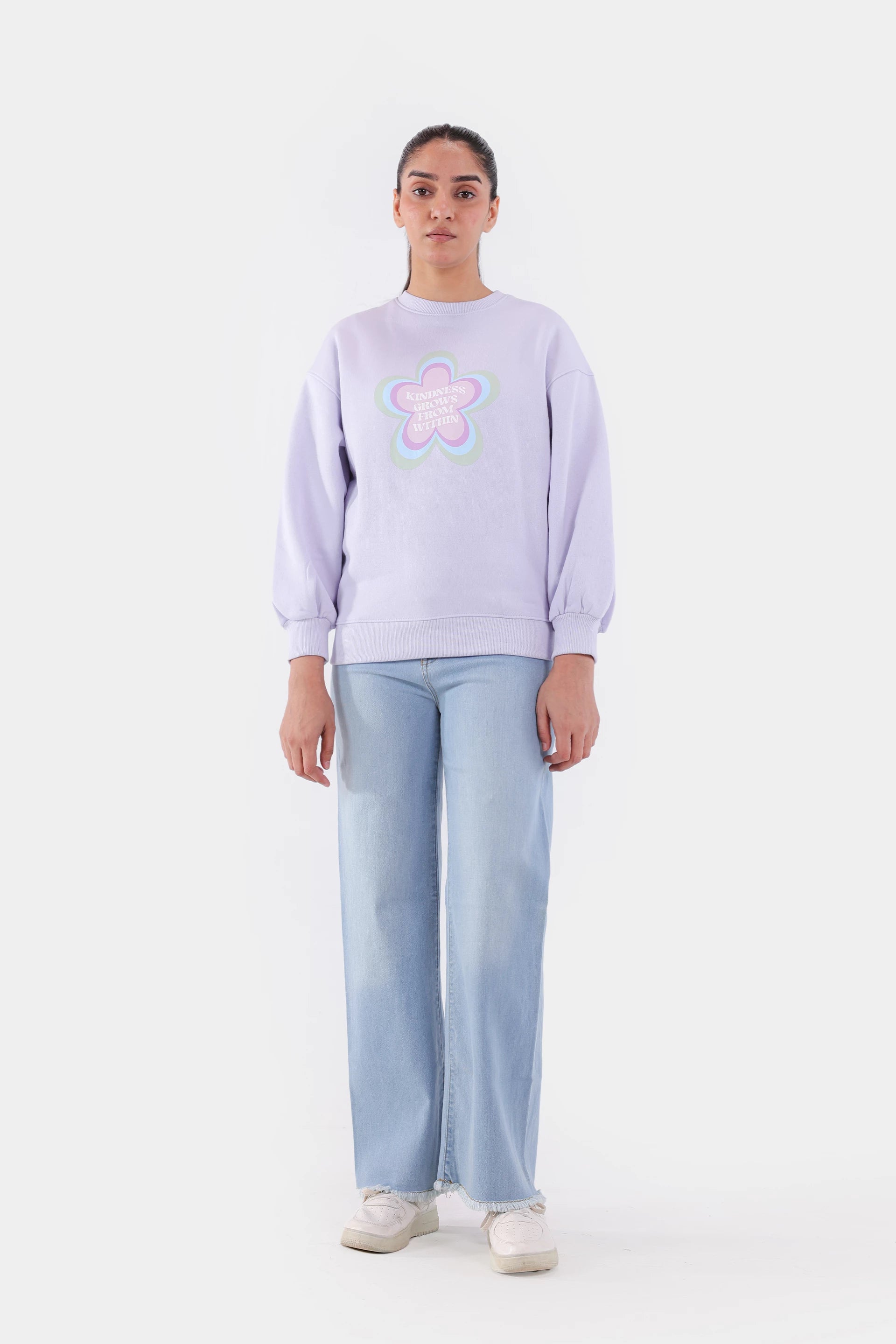 Floral Print Sweatshirt - Cougar Clothing