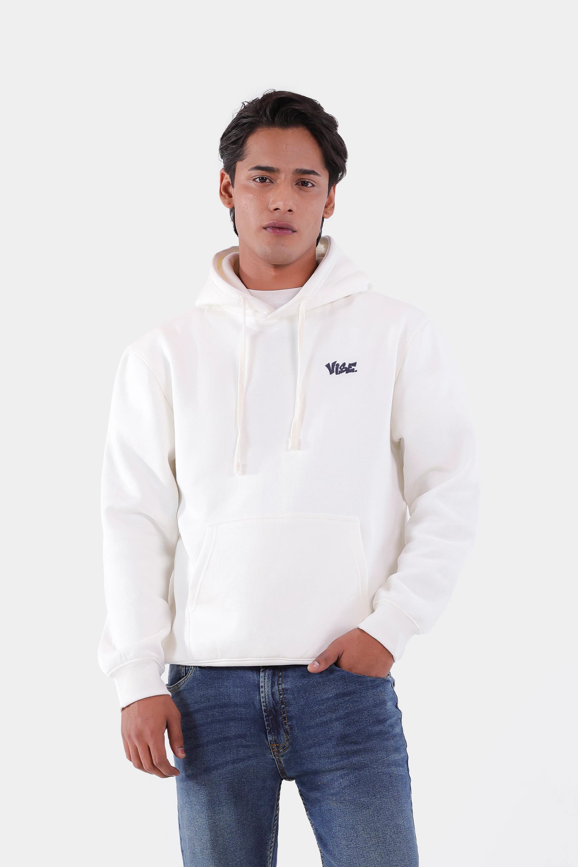 Embroidered Vibe Pullover Hoodie - Cougar Clothing