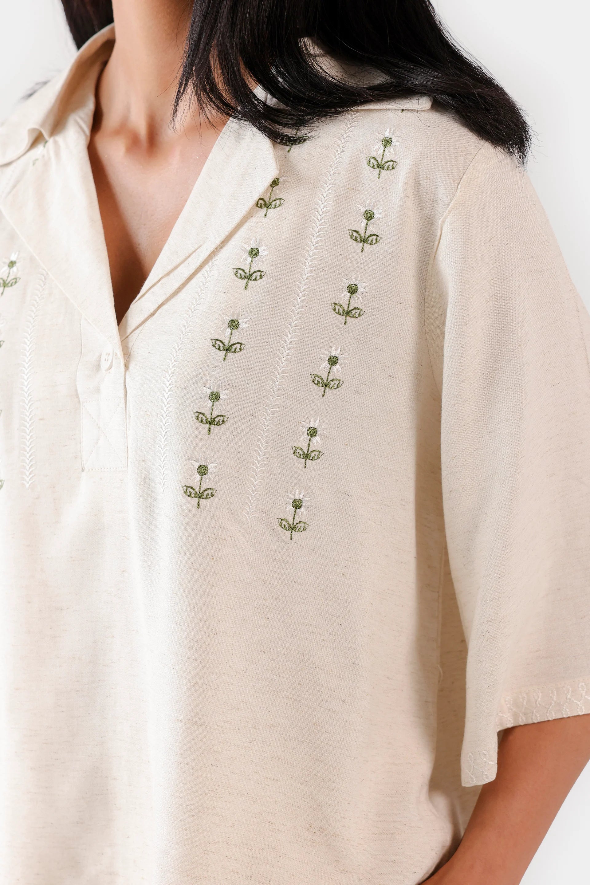 Daybreak Embroidered Top - Cougar Clothing
