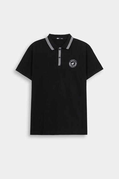 Embroidered Pique Polo - Cougar Clothing