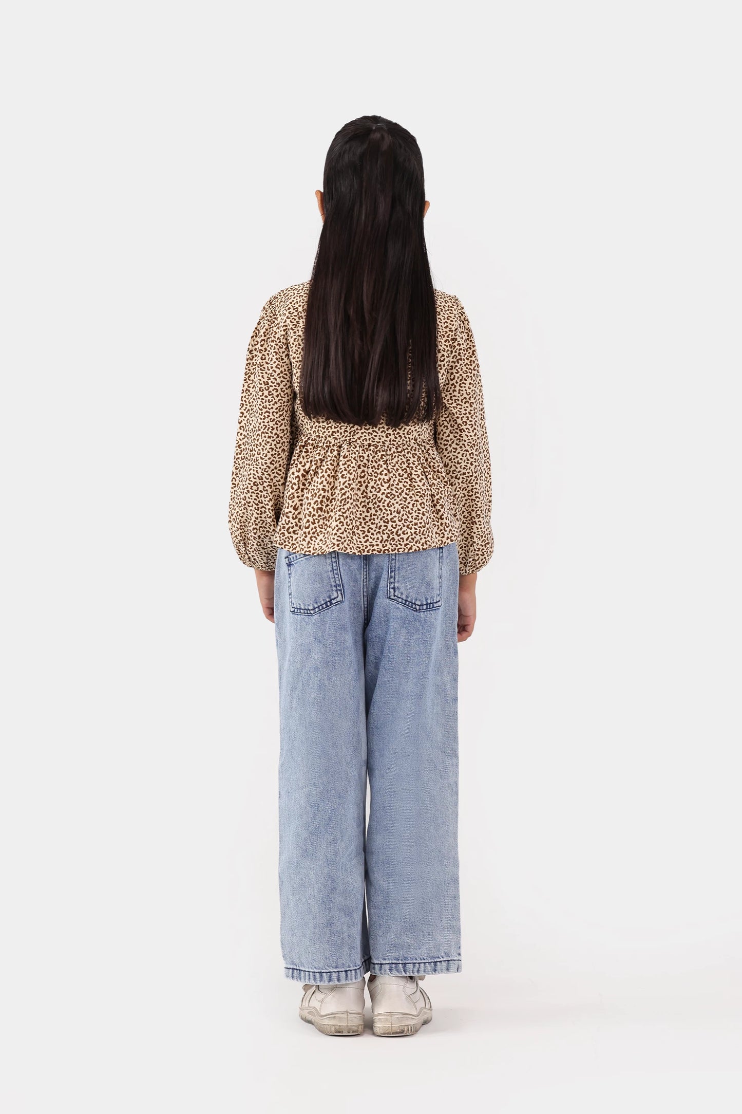 Cheetah Print Peplum - Cougar Clothing