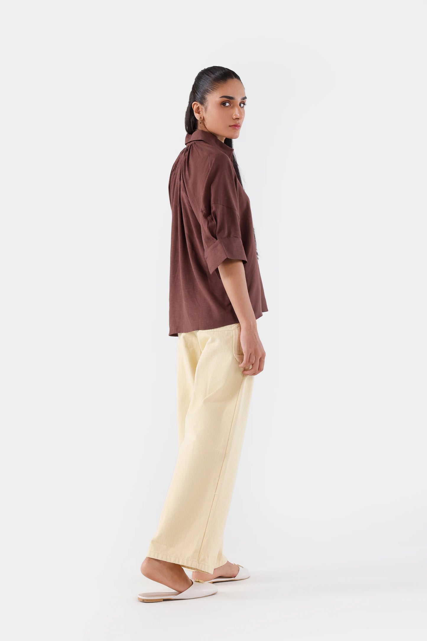 Straight Wide Leg Jeans - Cougar Clothing