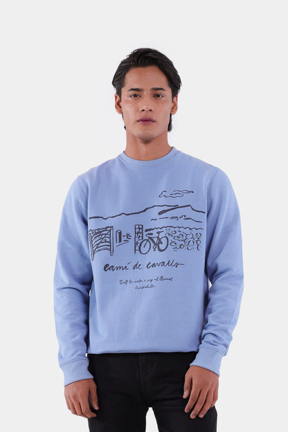 Relaxed Graphic Sweatshirt - Cougar Clothing