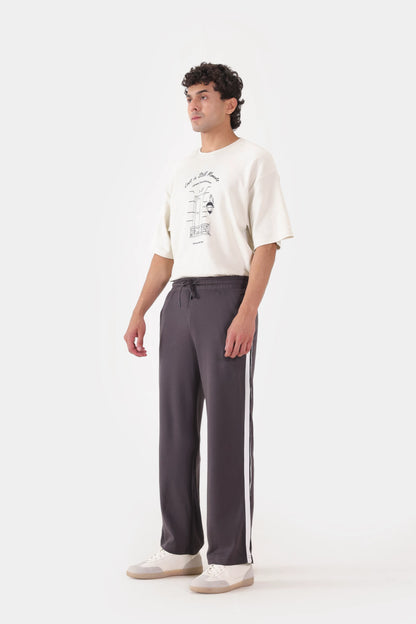 Straight Fit Striped Trousers - Cougar Clothing
