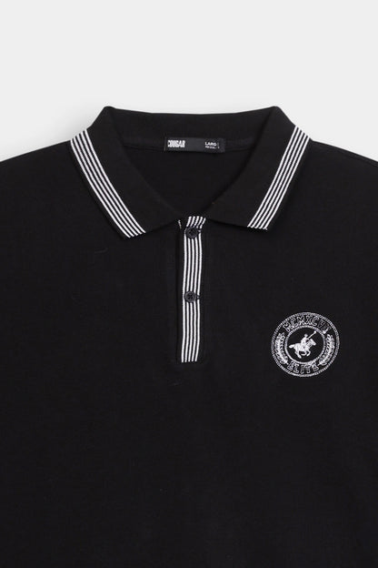 Embroidered Pique Polo - Cougar Clothing