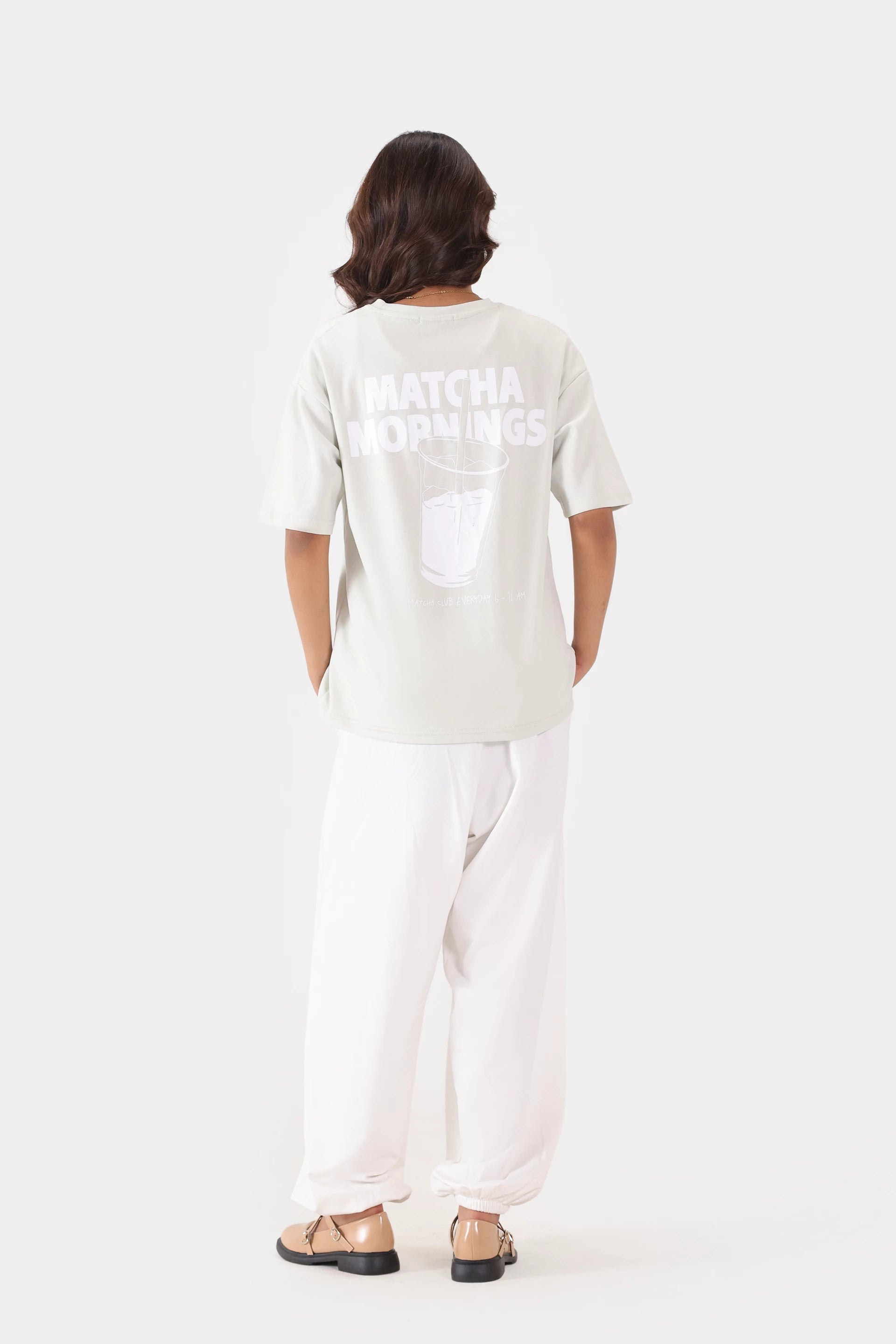 Matcha Mornings T-Shirt - Cougar Clothing