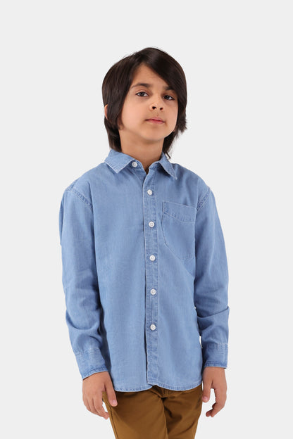 Denim Shirt - Cougar Clothing