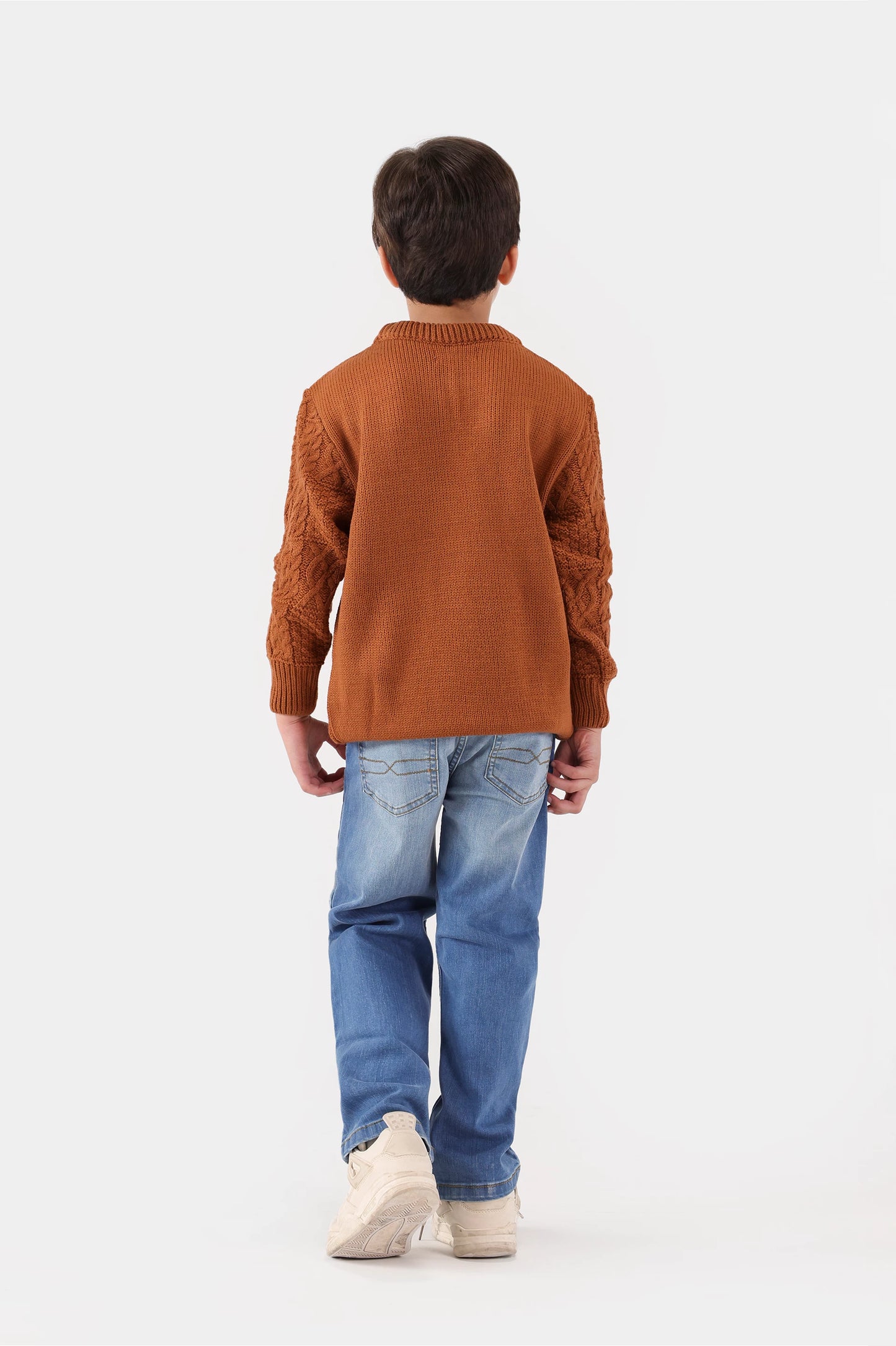 Textured Knit Sweater - Cougar Clothing