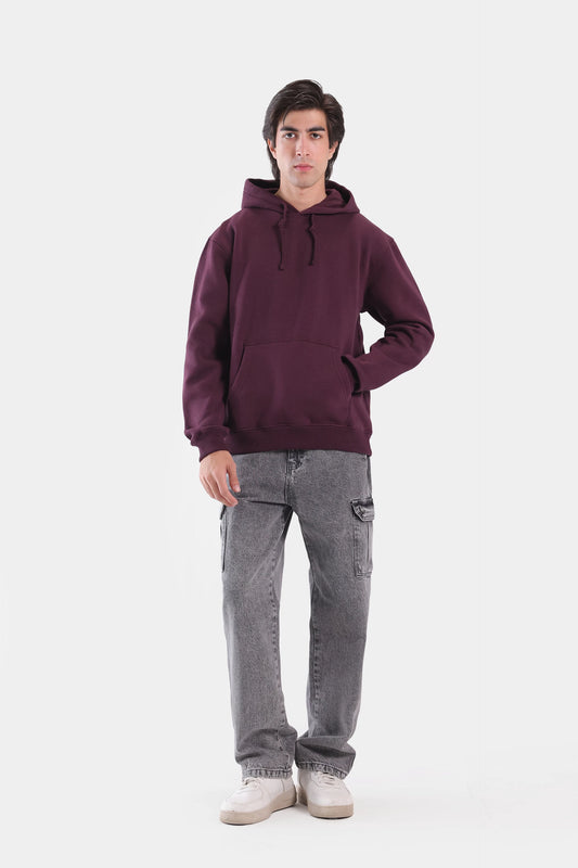 Basic Drawcord Hoodie - Cougar Clothing