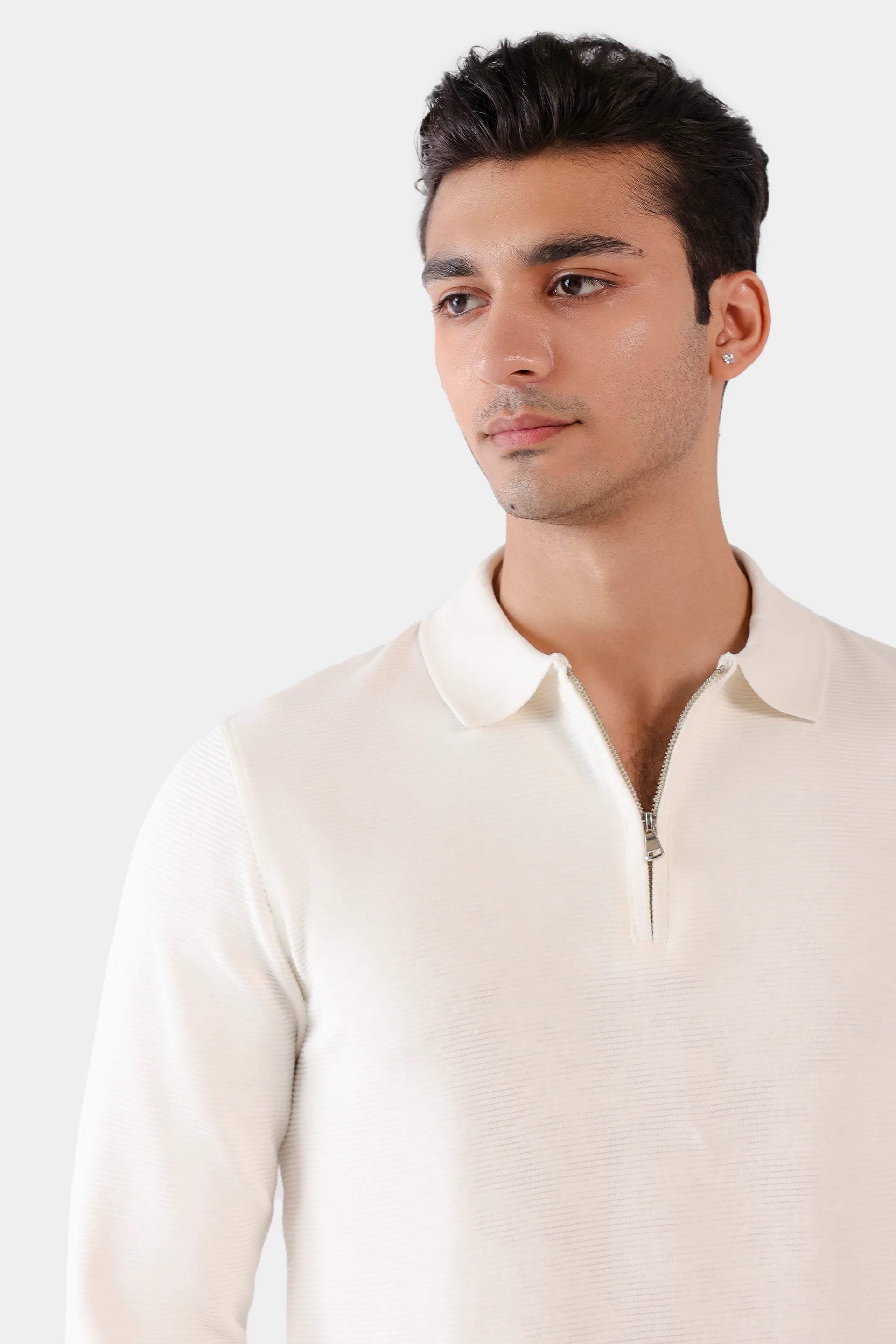 Quarter Zip Ottoman Polo - Cougar Clothing