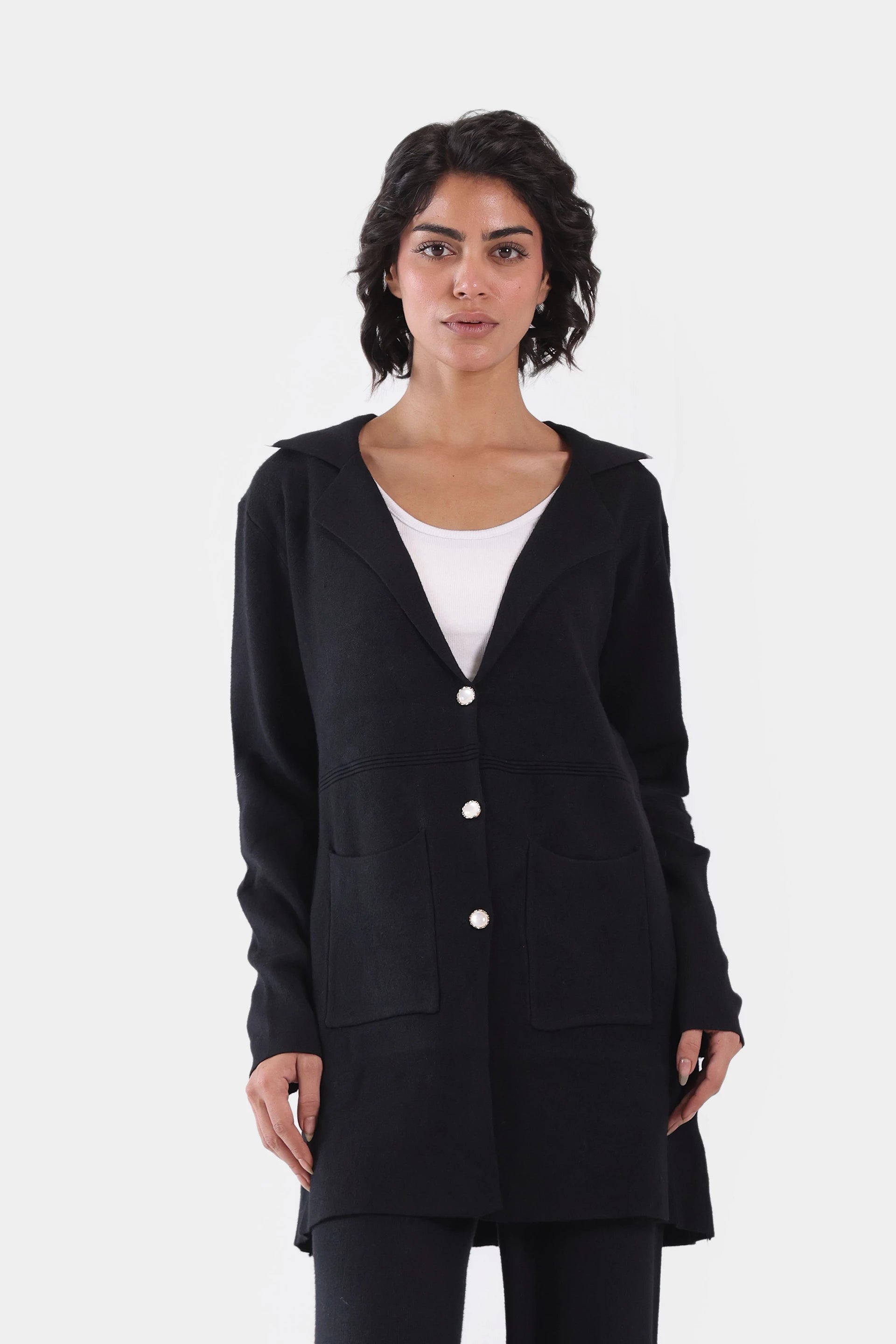 Long Sleeved Cardigan - Cougar Clothing