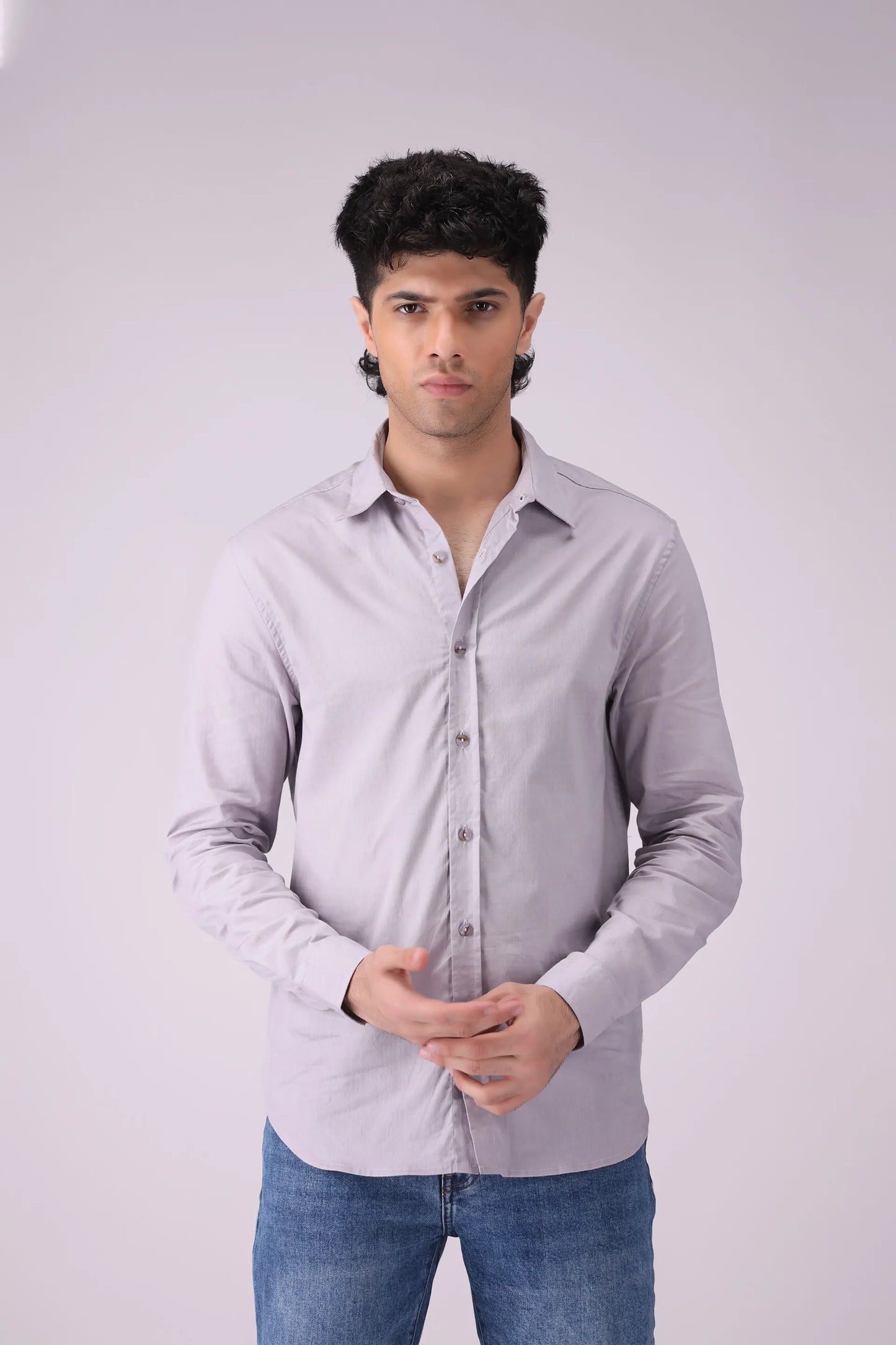 Regular Fit Textured Shirt - Cougar Clothing