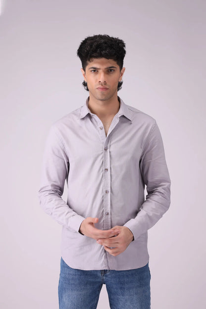 Regular Fit Textured Shirt - Cougar Clothing