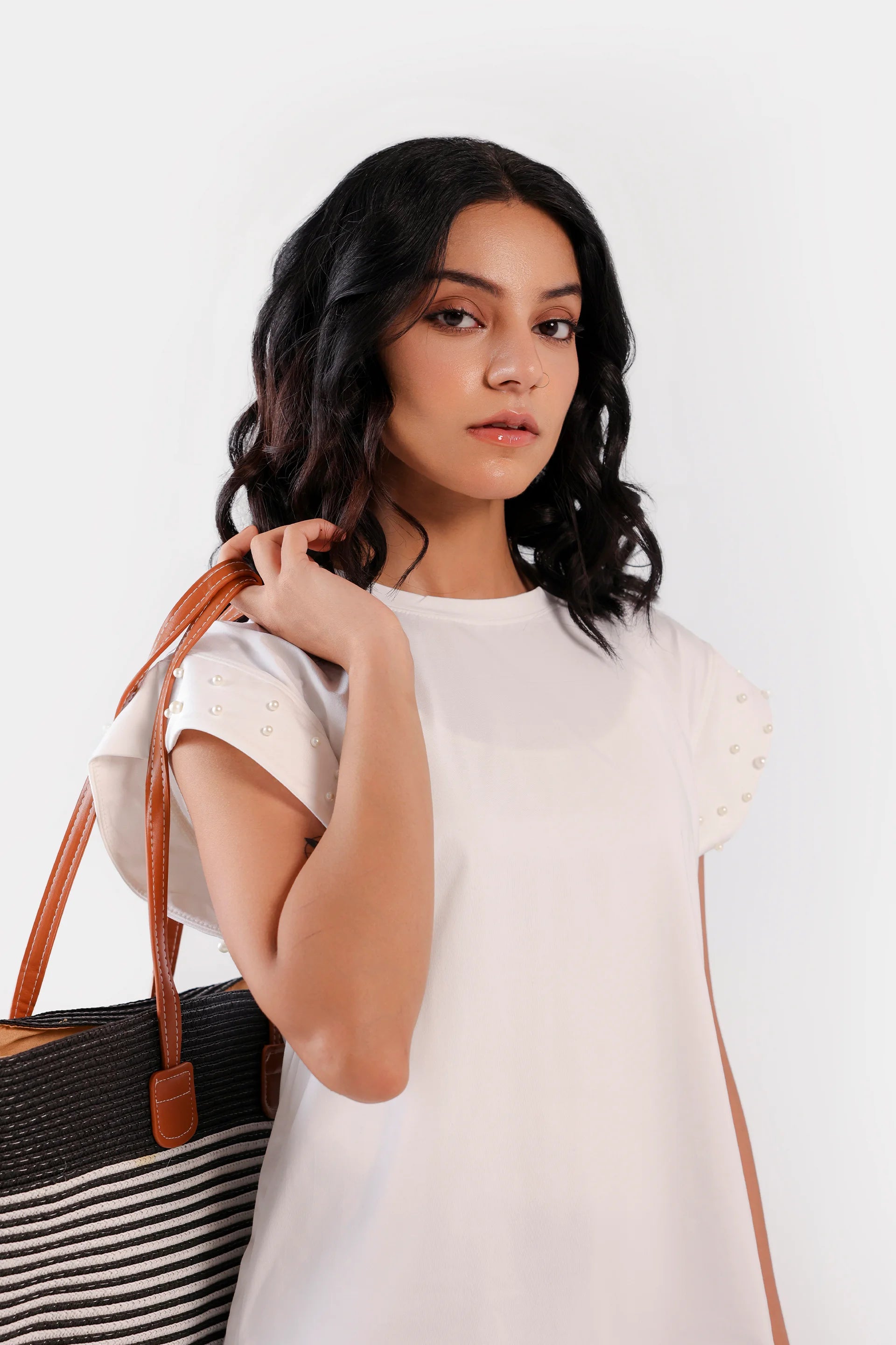 Embellished Sleeved T-Shirt - Cougar Clothing