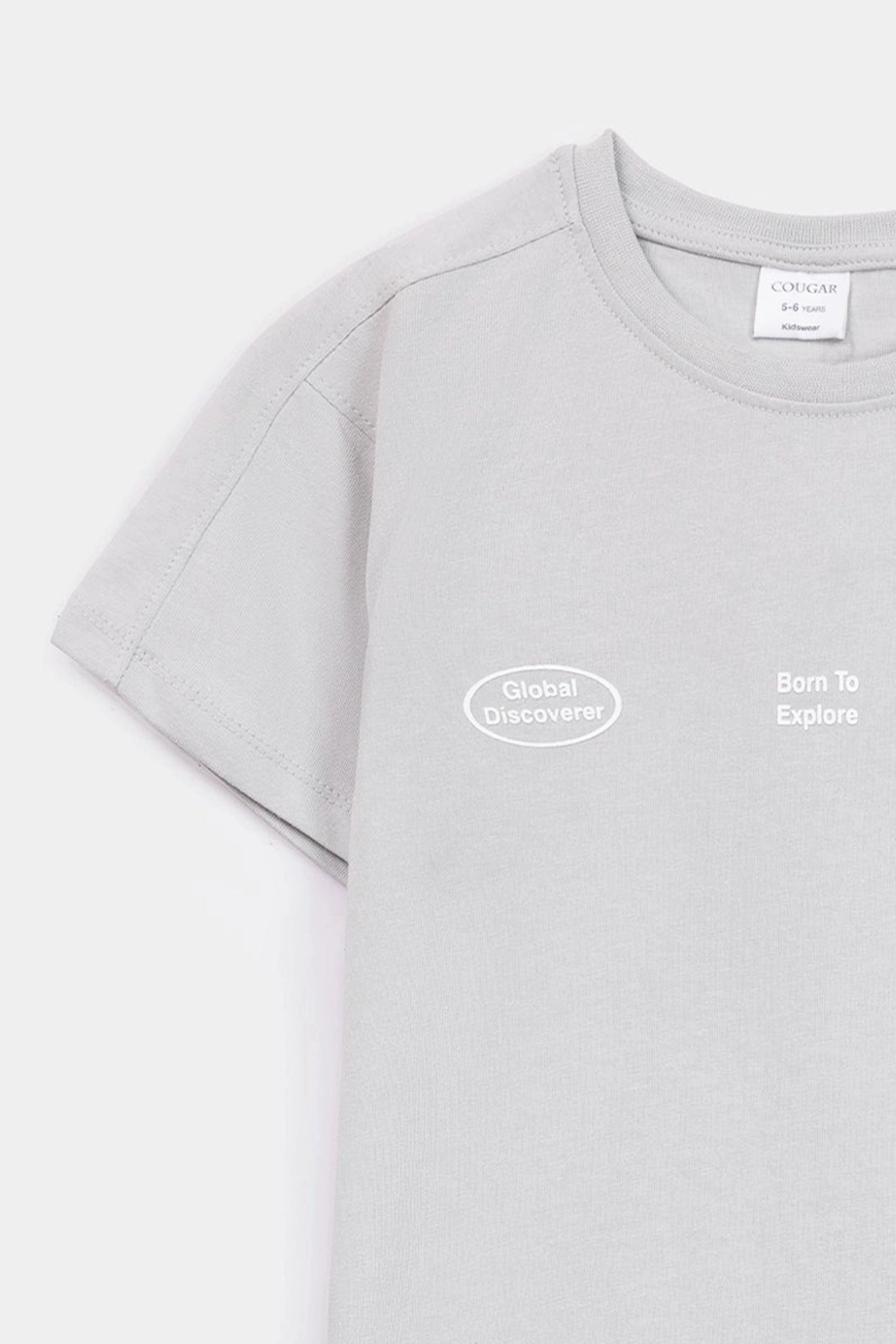 Text Printed T-Shirt - Cougar Clothing