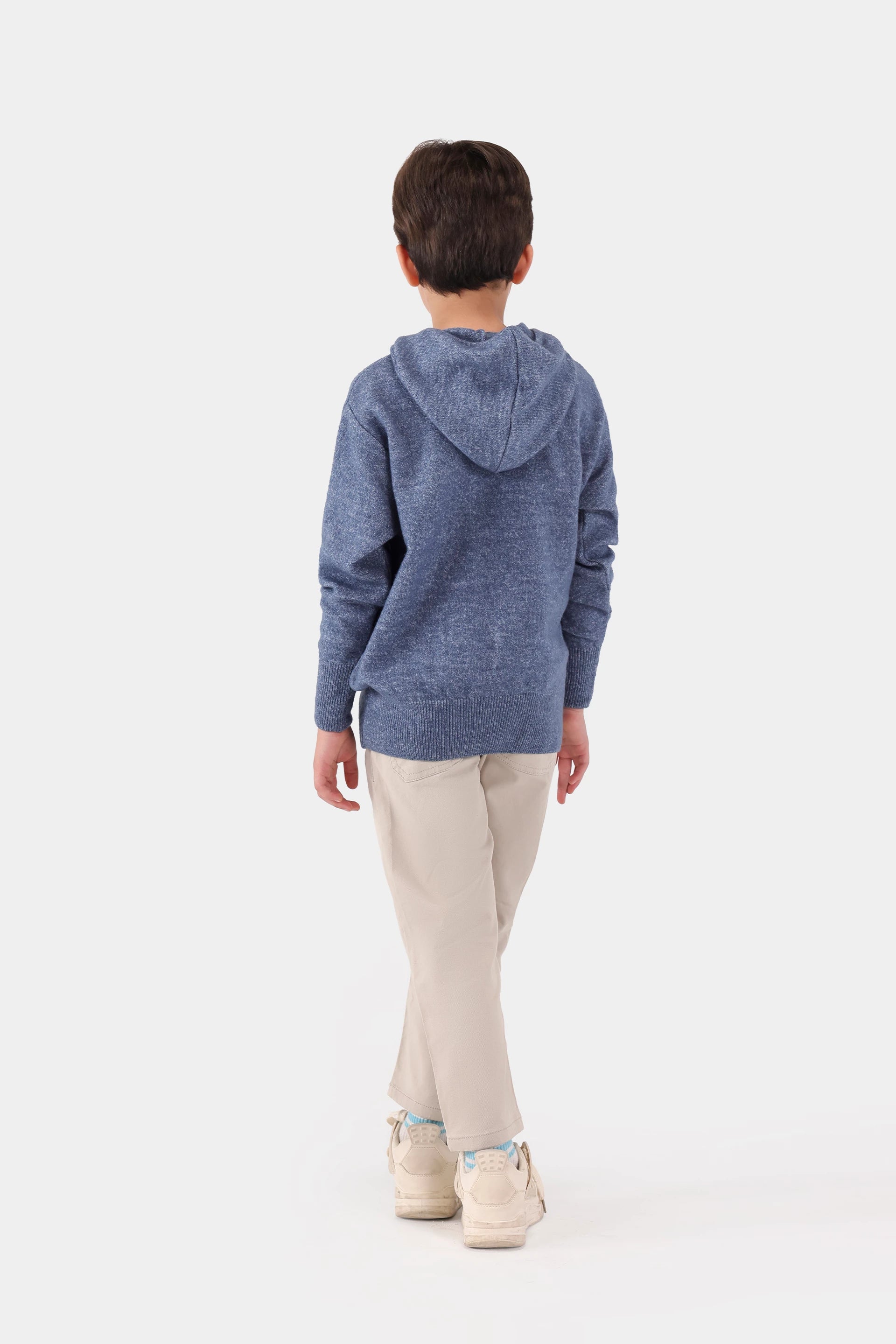 Wool Blend Hooded Sweater - Cougar Clothing