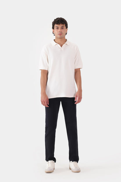Johnny Collar Mini-Ottoman Knit Polo - Cougar Clothing