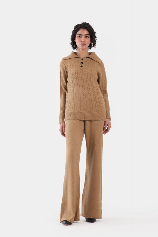 Cable Knit Co-Ord Set - Cougar Clothing