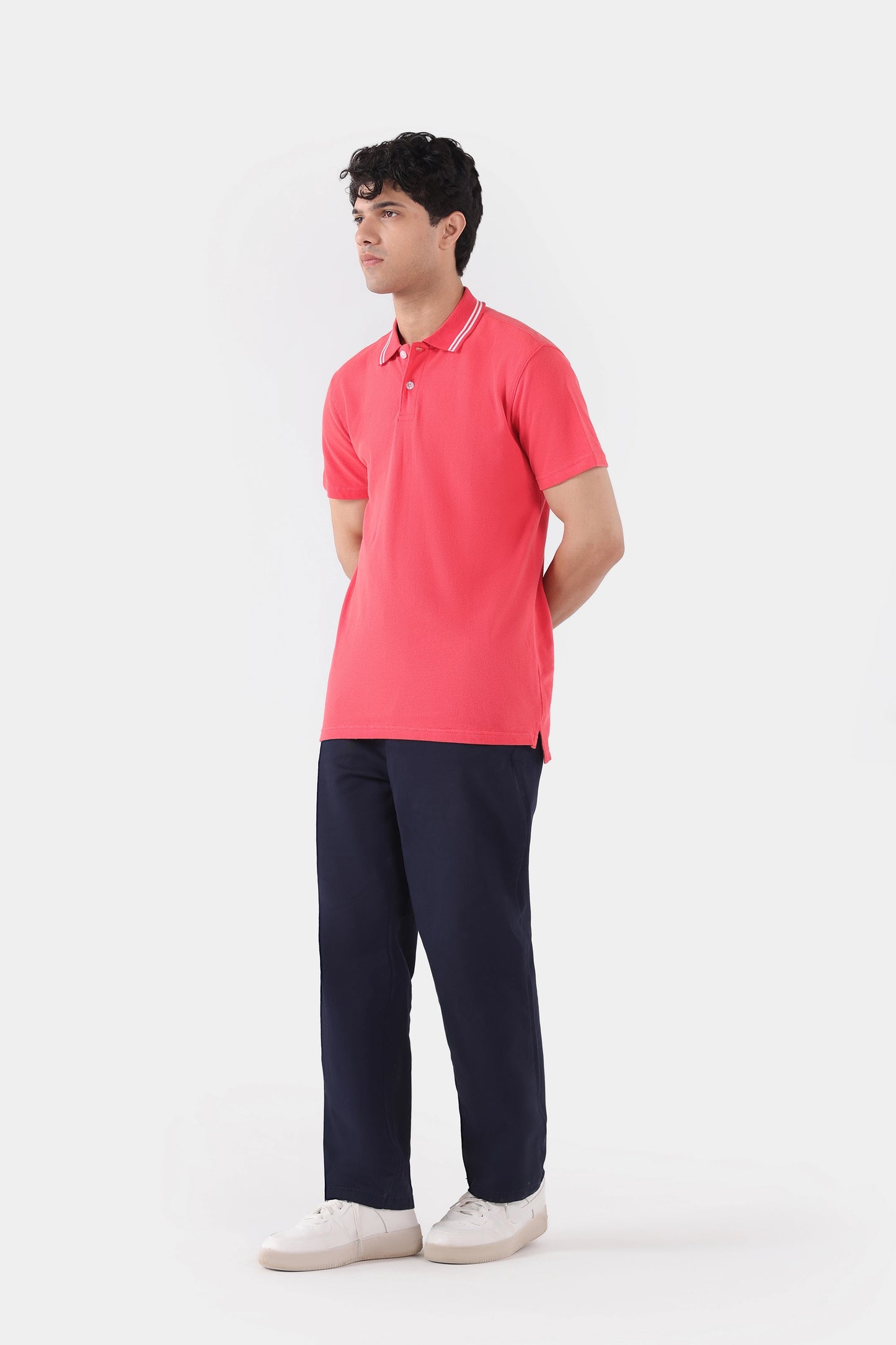 Accent Collar Polo - Cougar Clothing