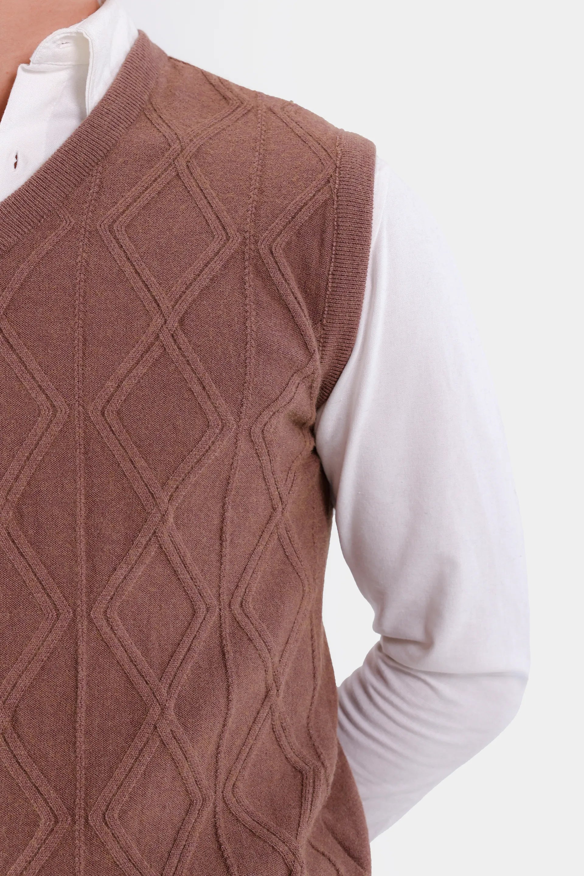 Knitted Sweater Vest - Cougar Clothing