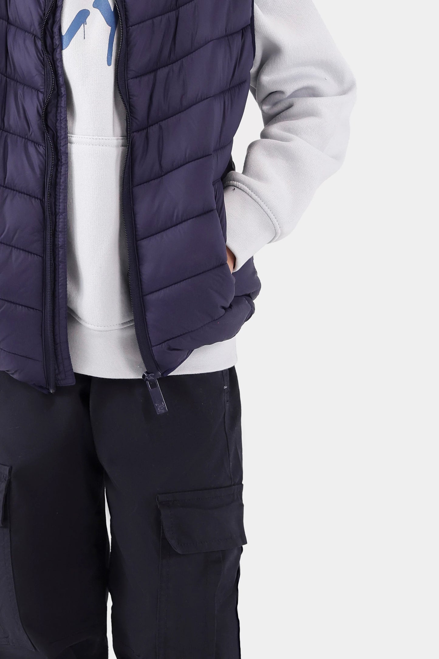 Mock Neck Gilet - Cougar Clothing