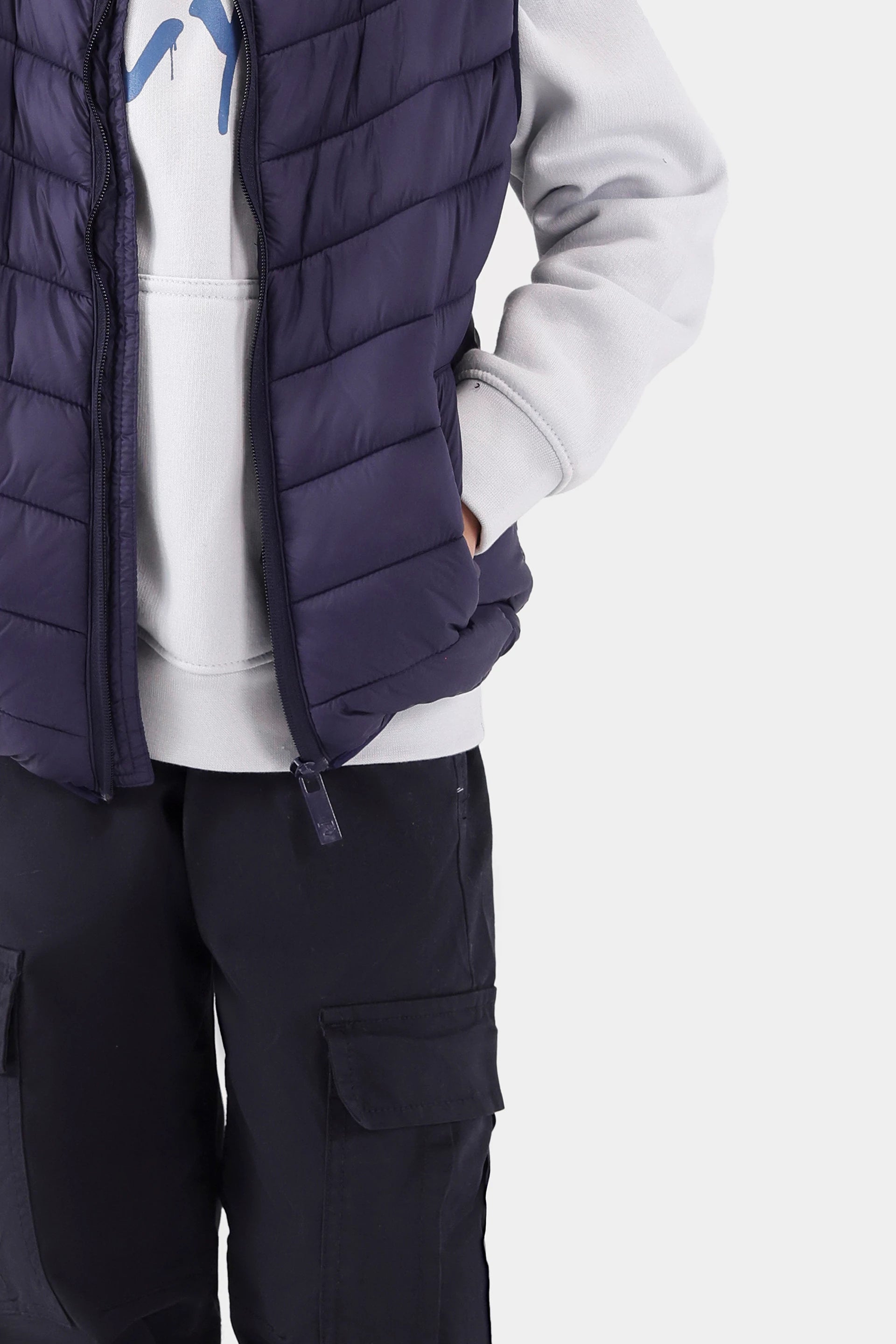 Mock Neck Gilet - Cougar Clothing