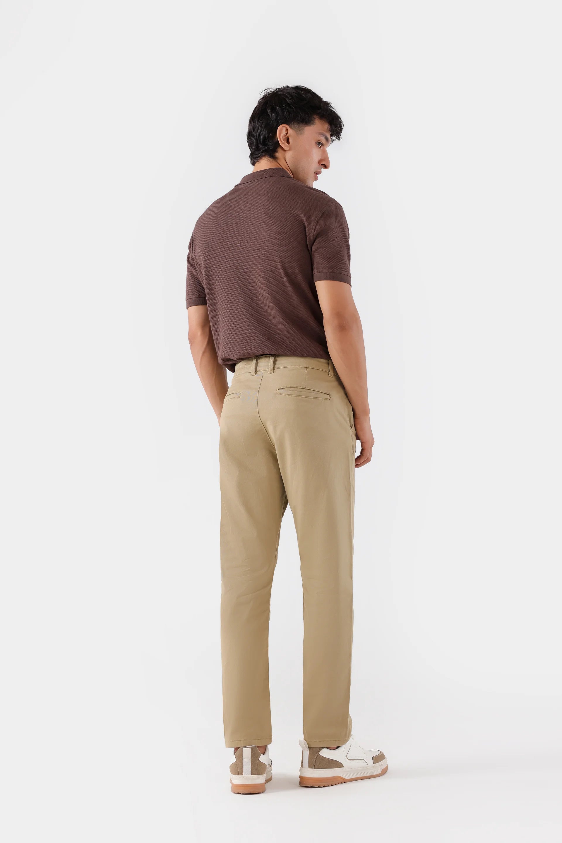 Straight Fit Chino Pants - Cougar Clothing