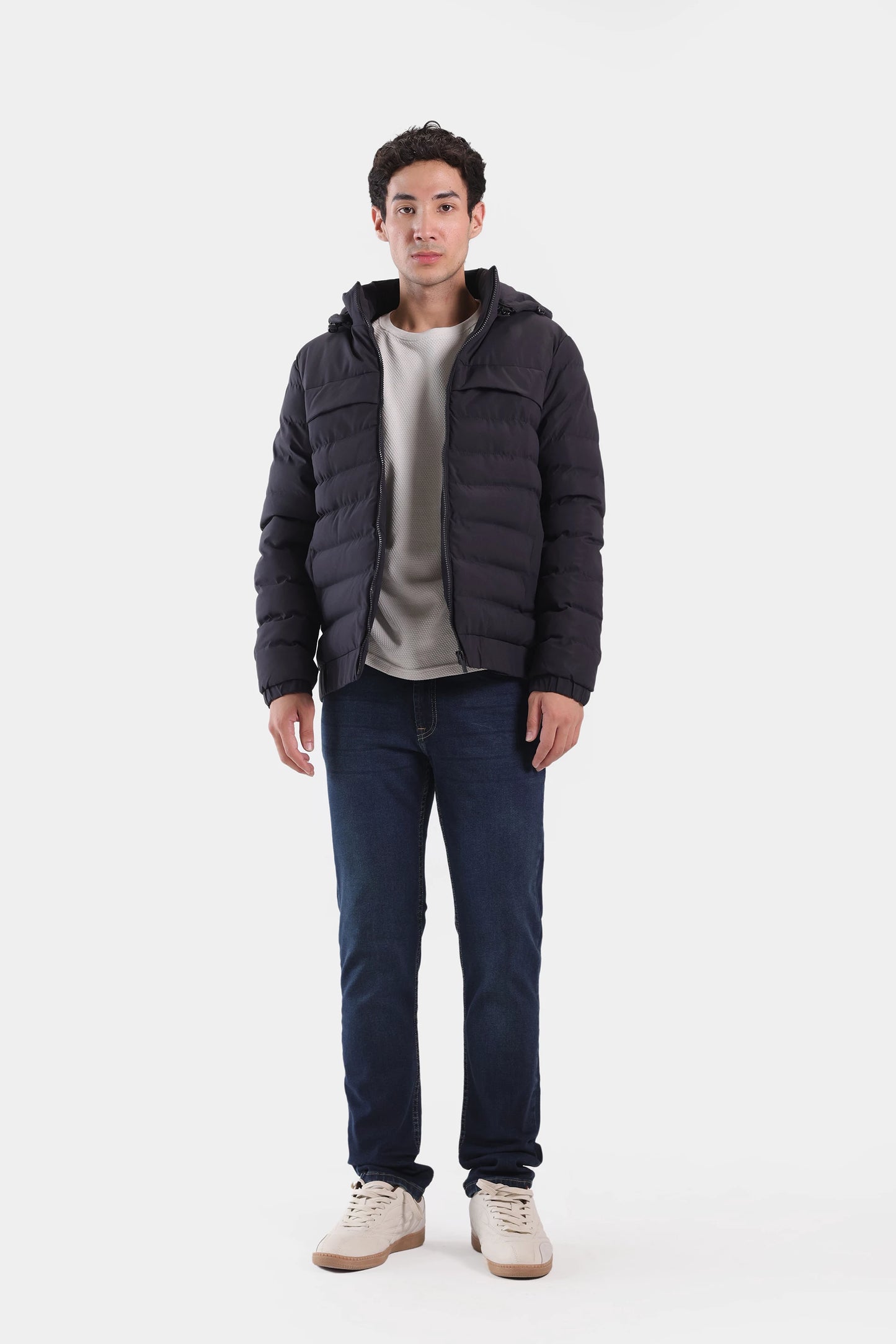 Puffer Hooded Jacket - Cougar Clothing