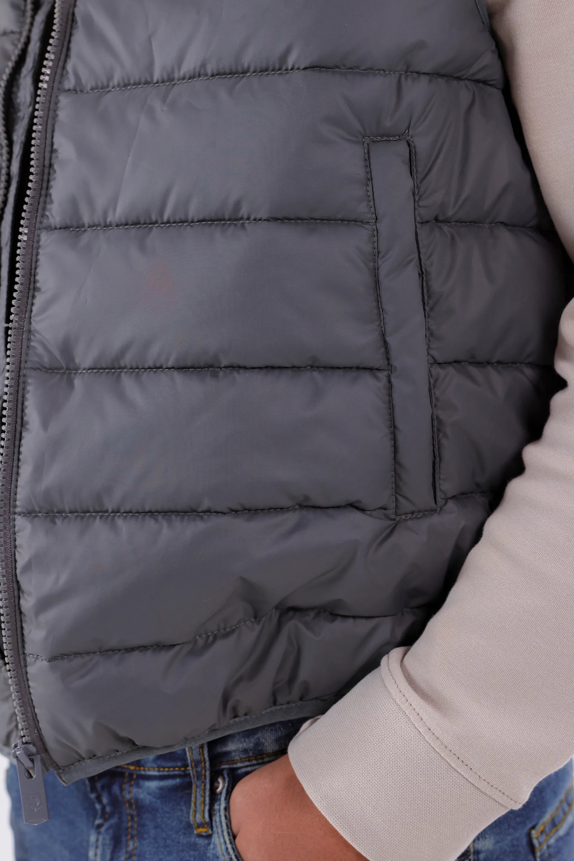 Mock Neck Gilet - Cougar Clothing