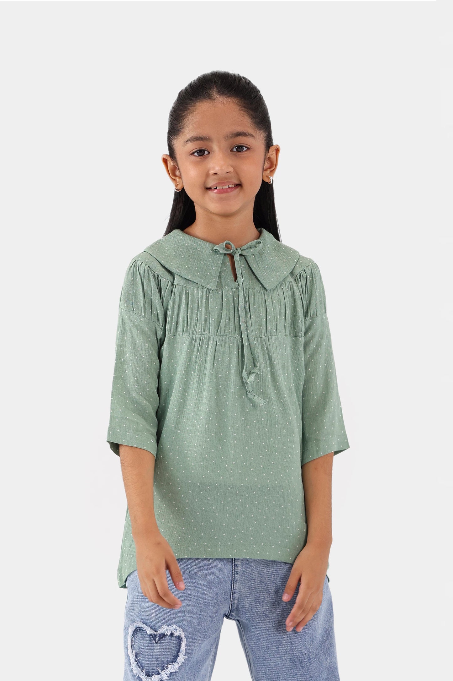 Polka Dot Top - Cougar Clothing