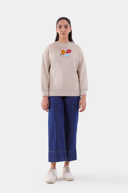 Embroidered Sweatshirt - Cougar Clothing