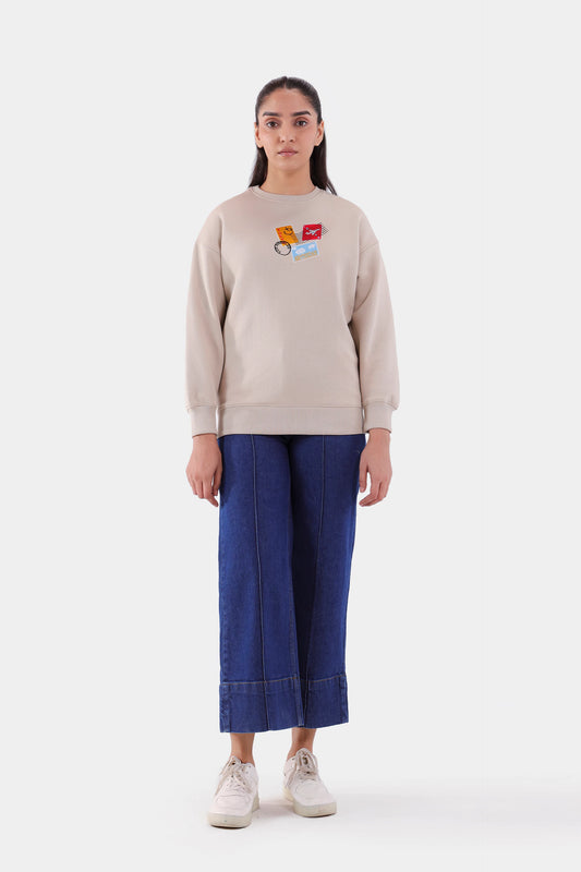 Embroidered Sweatshirt - Cougar Clothing