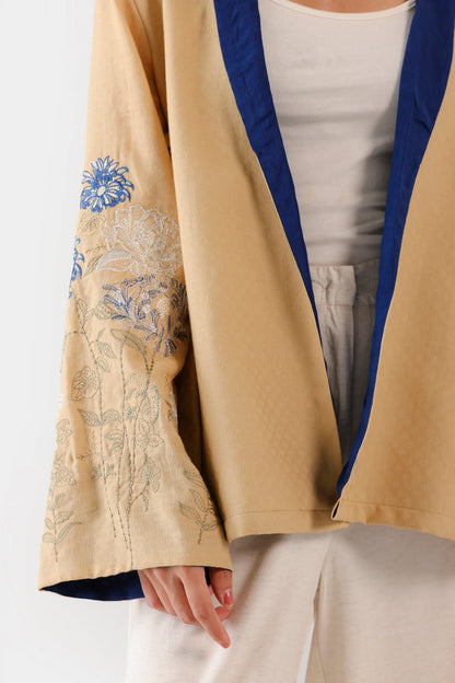 Embroidered Kimono - Cougar Clothing
