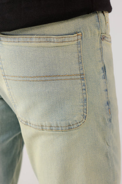 Slim Fit Light Wash Jeans - Cougar Clothing