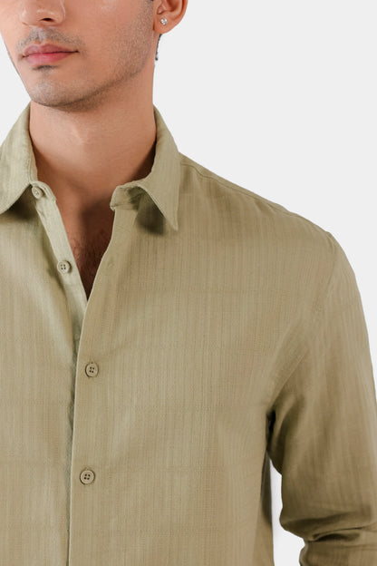 Dobby Jacquard Shirt - Cougar Clothing