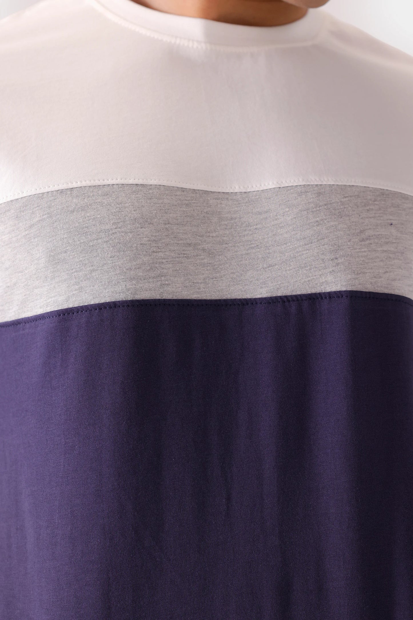 Contrast Panelled T-Shirt - Cougar Clothing