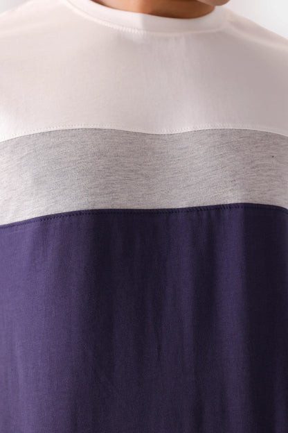 Contrast Panelled T-Shirt - Cougar Clothing