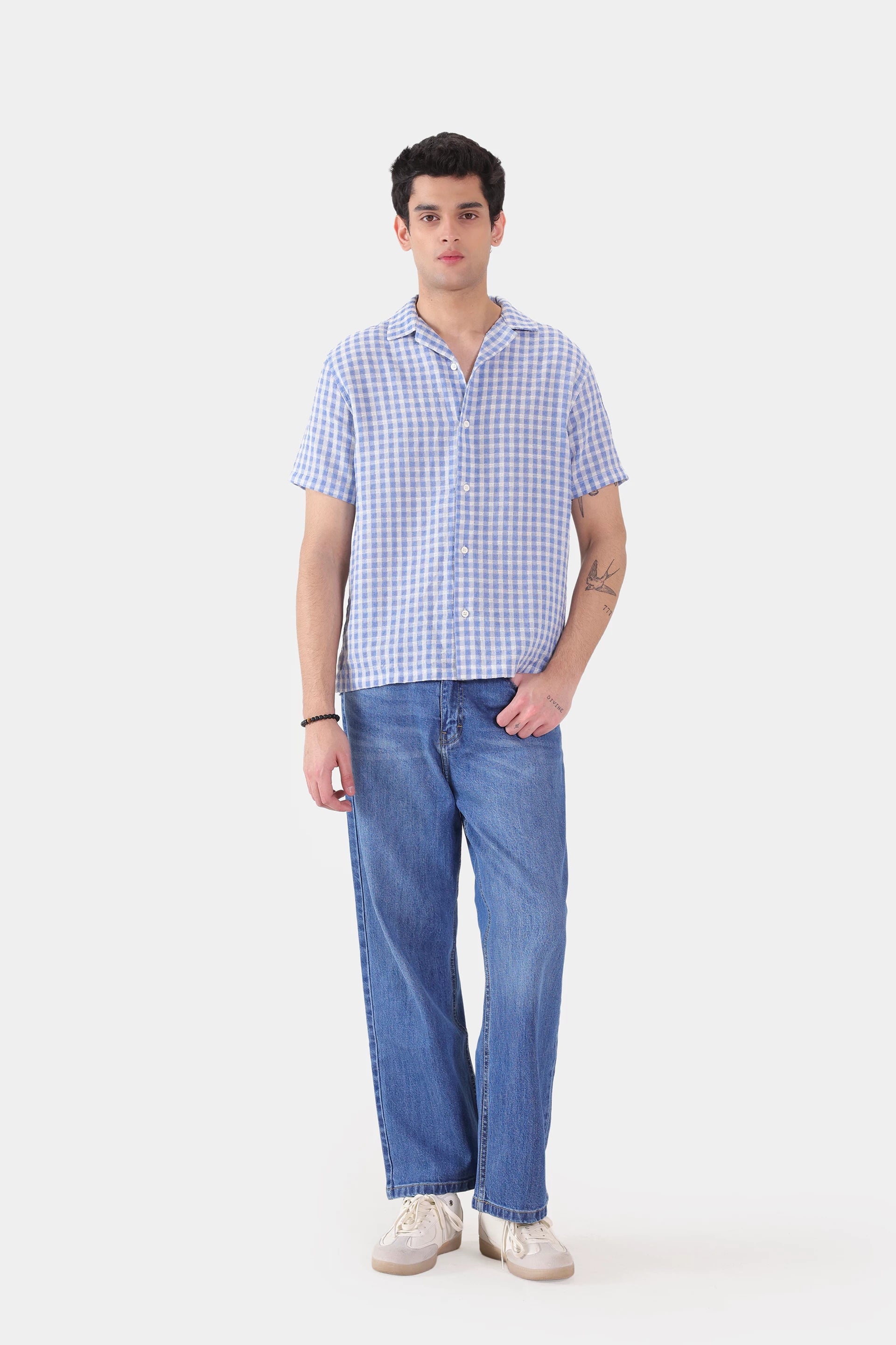 Relaxed Checkered Shirt - Cougar Clothing