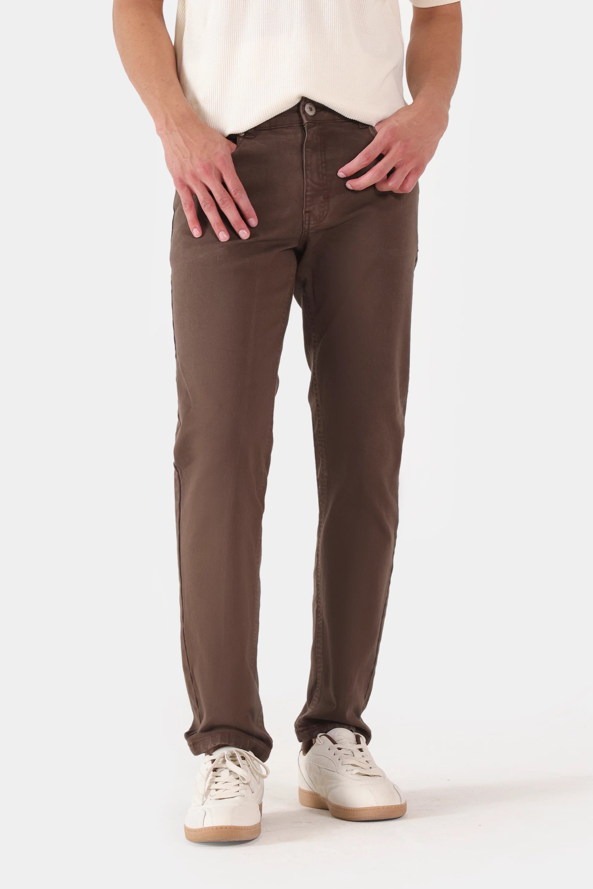 Slim Fit 5-Pocket Pants - Cougar Clothing