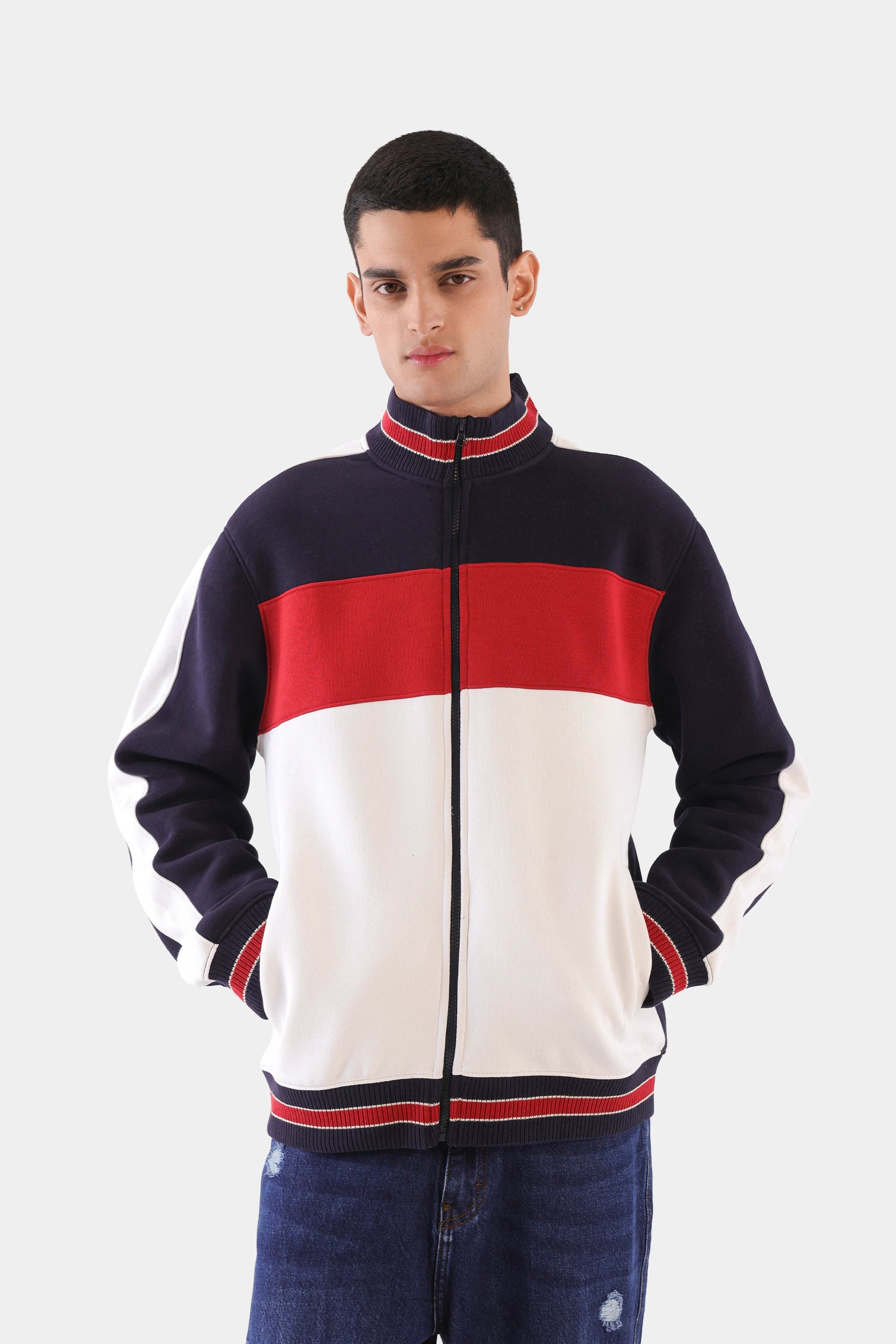 Color Block Jacket - Cougar Clothing