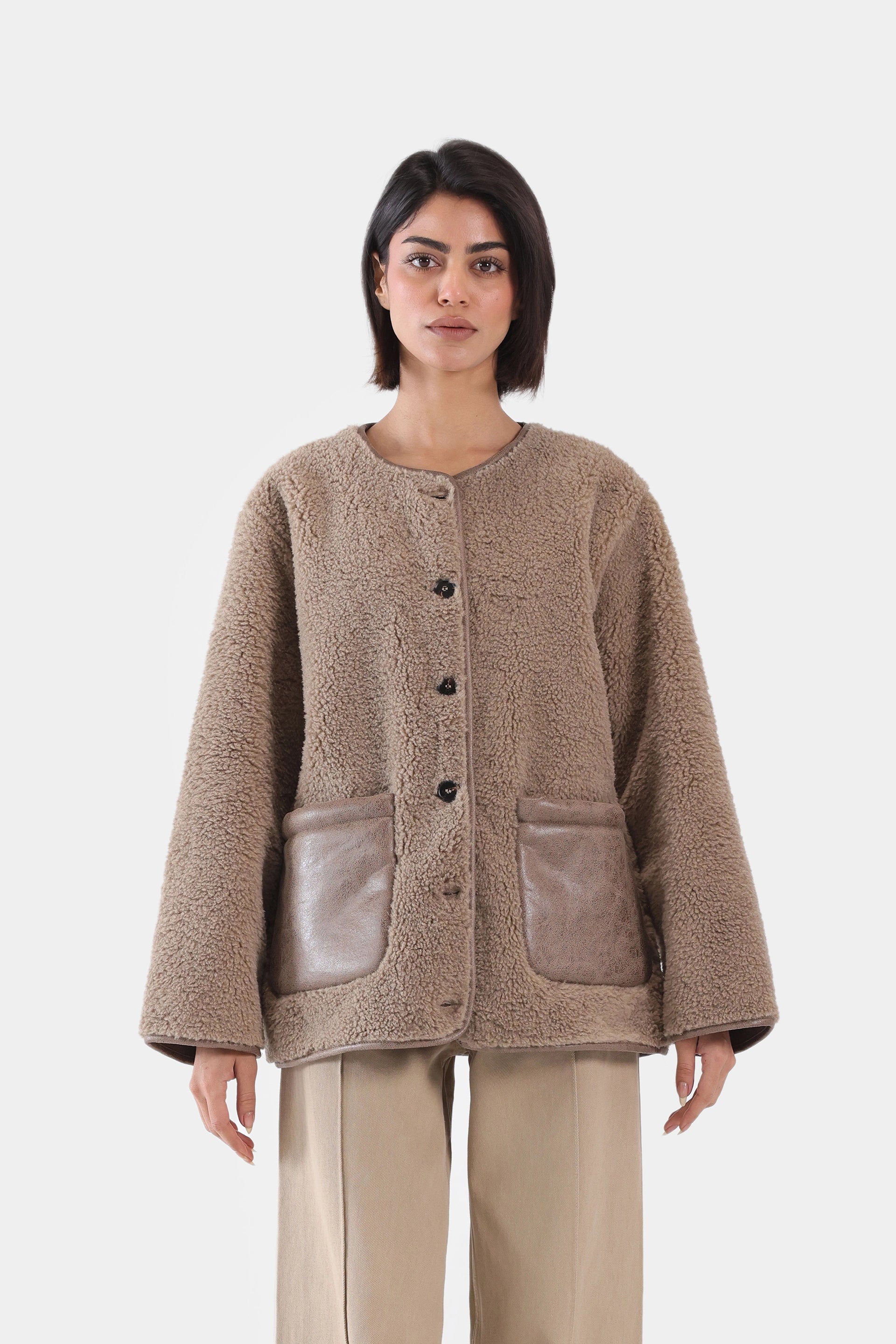 Soft Plush Coat - Cougar Clothing