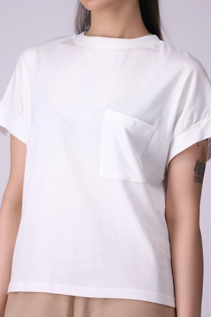 Patch Pocket Contrast T-Shirt - Cougar Clothing
