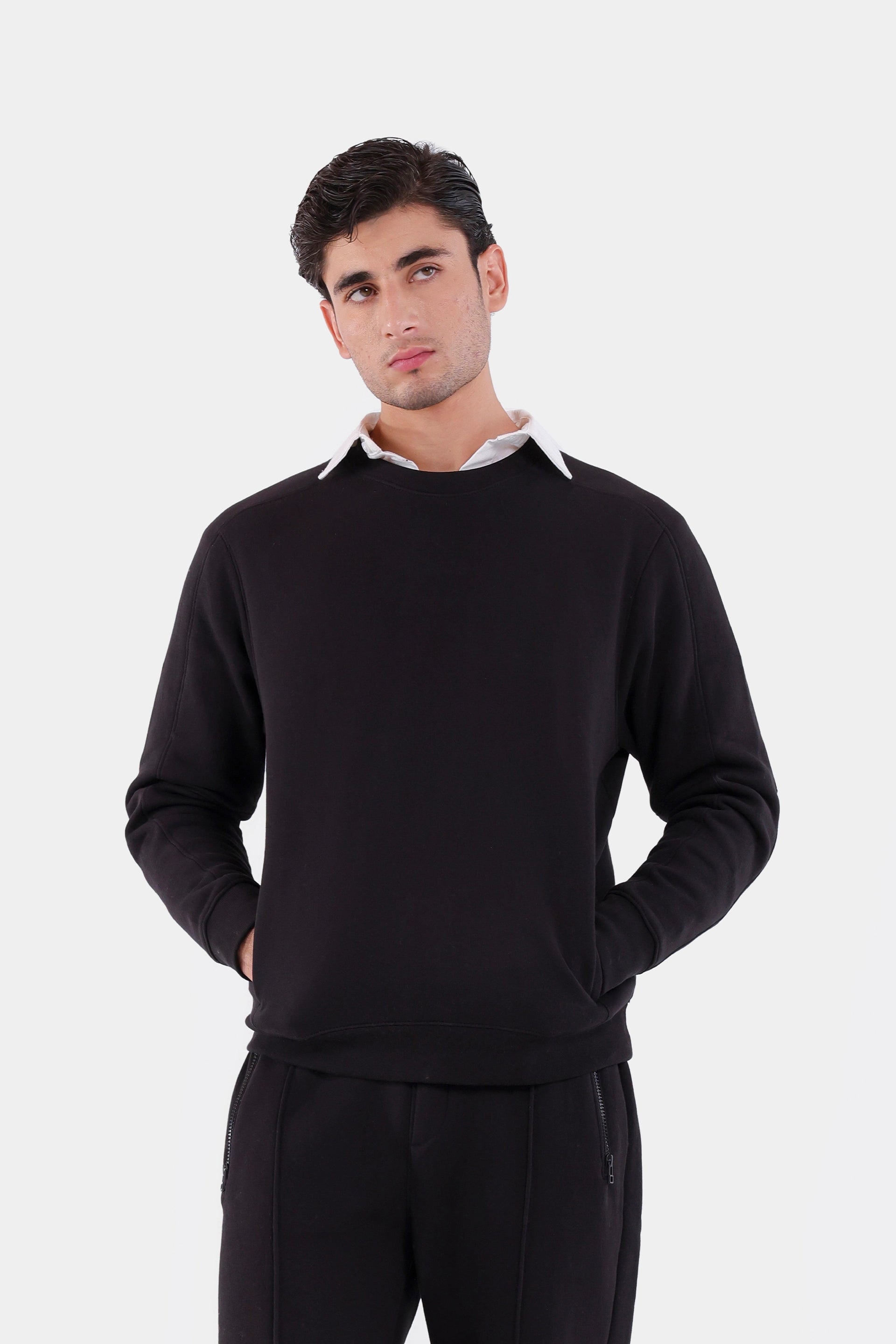 Raglan Fleece Sweatshirt - Cougar Clothing