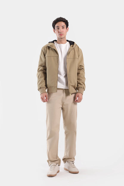 Paneled Jacket With Hood - Cougar Clothing