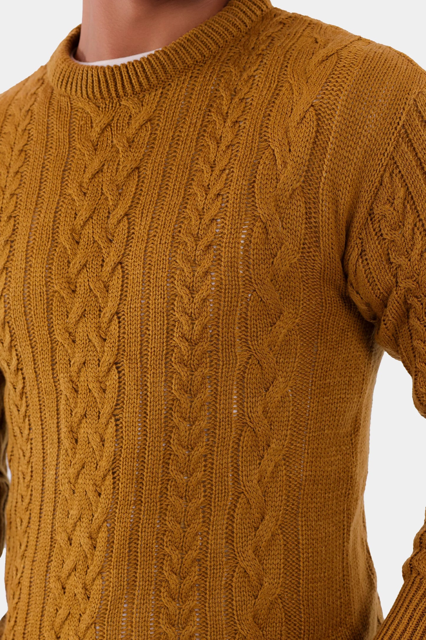 Textured Knit Sweater - Cougar Clothing