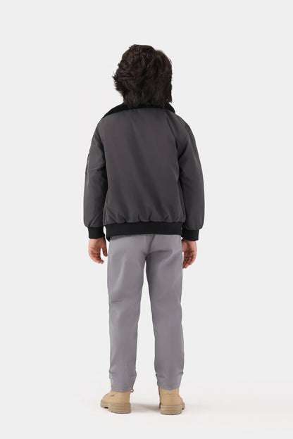 Sherpa Collar Jacket - Cougar Clothing