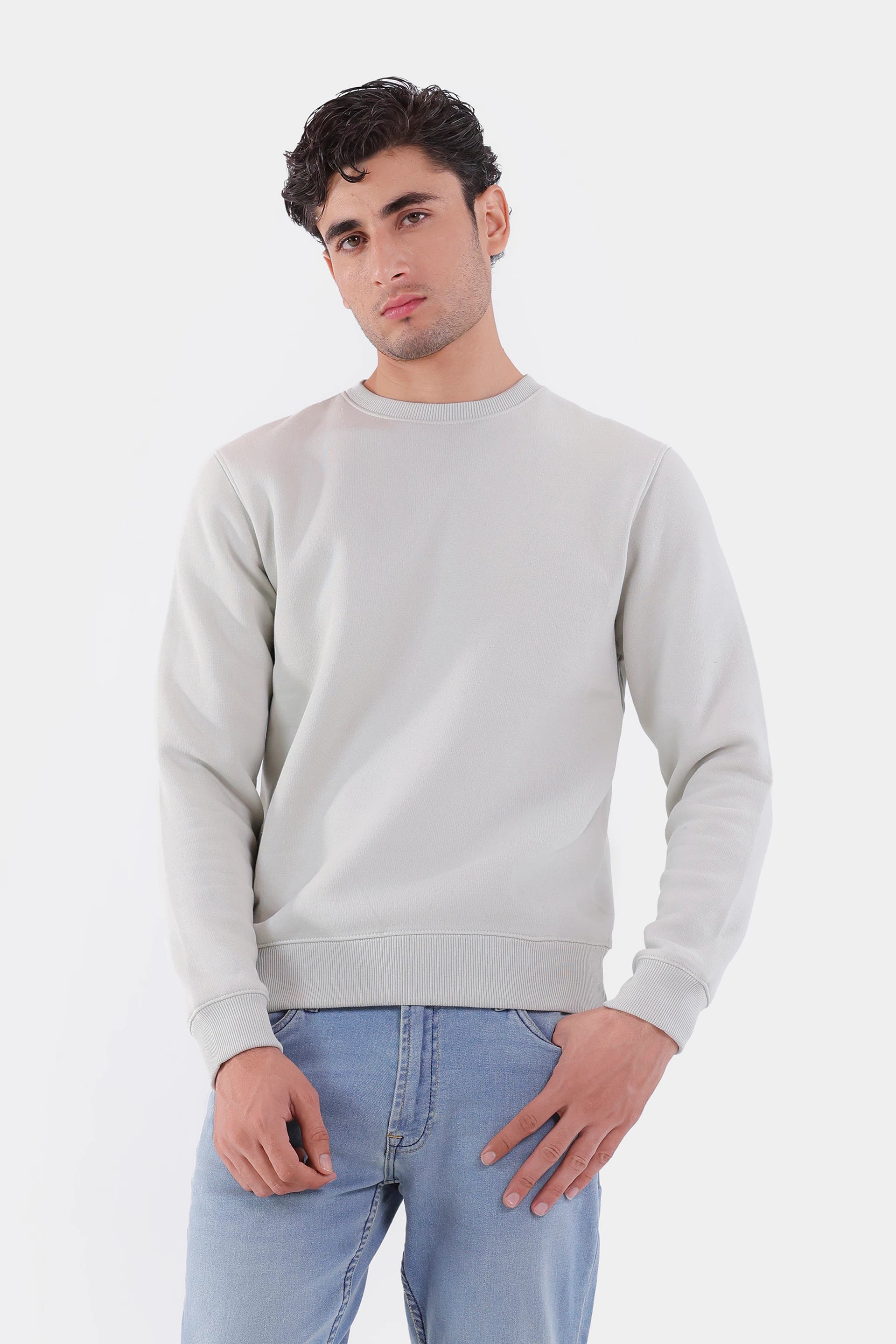 Basic Fleece Sweatshirt - Cougar Clothing