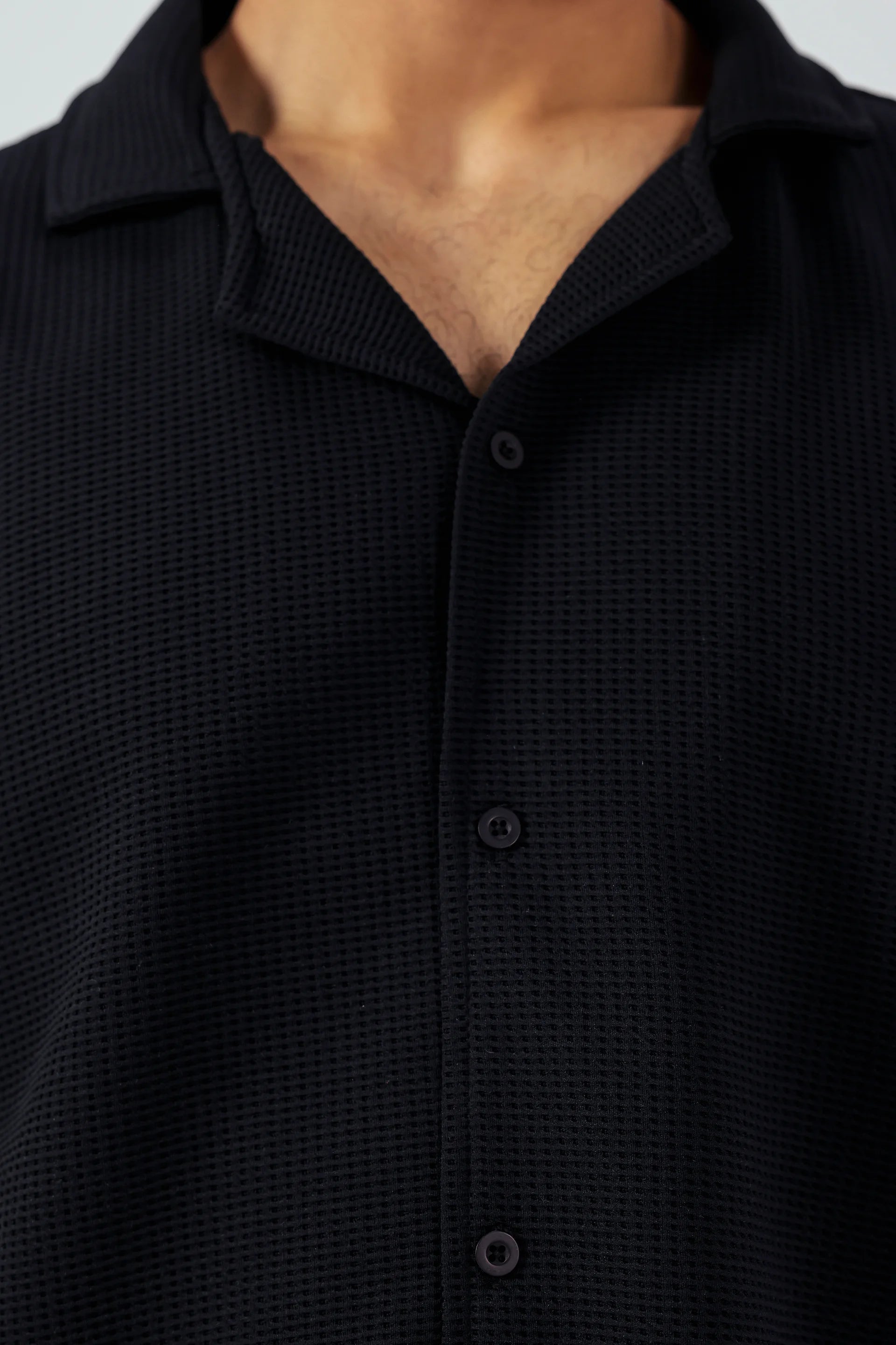 Waffle Knit Shirt - Cougar Clothing