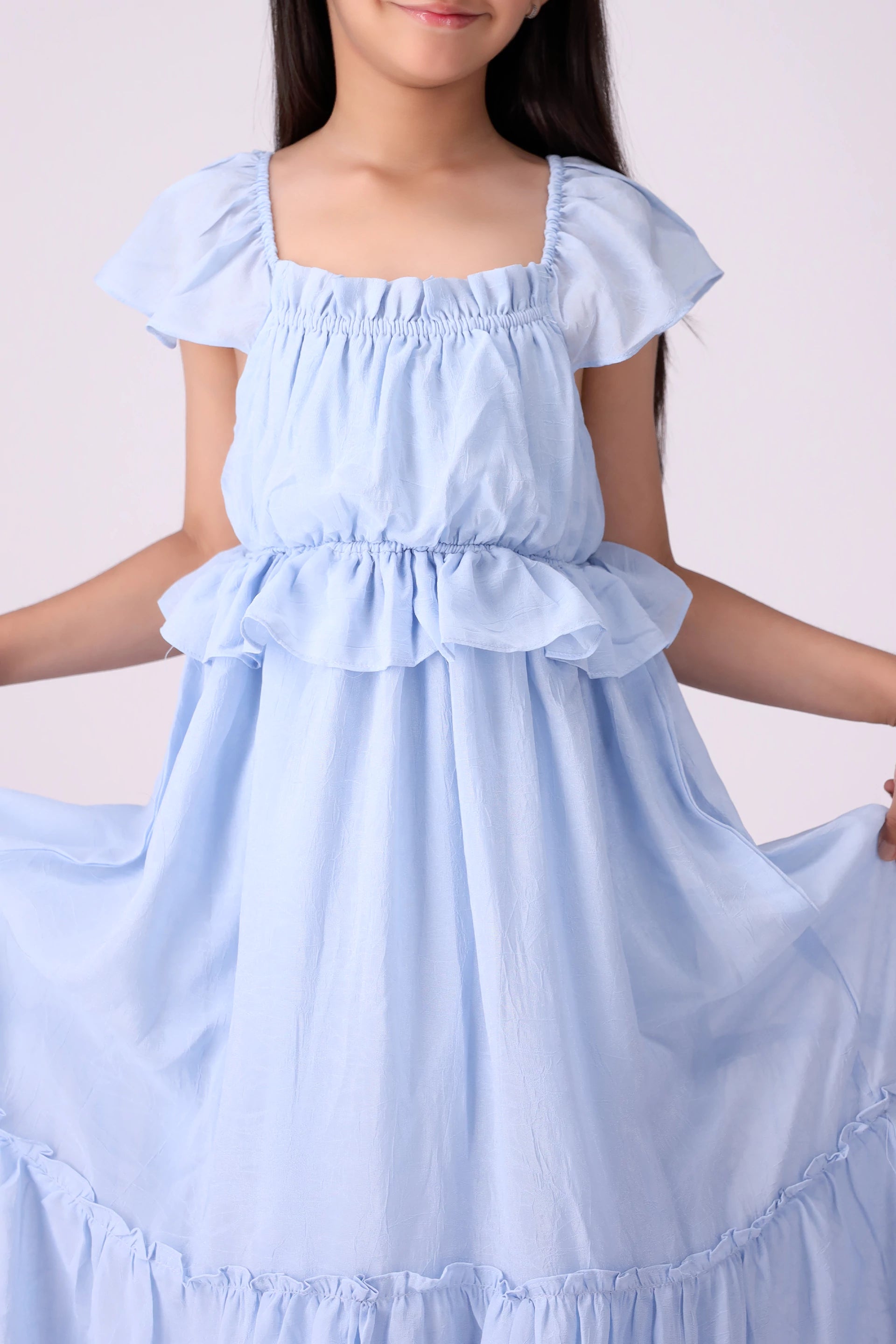 Ruffle Dress - Cougar Clothing