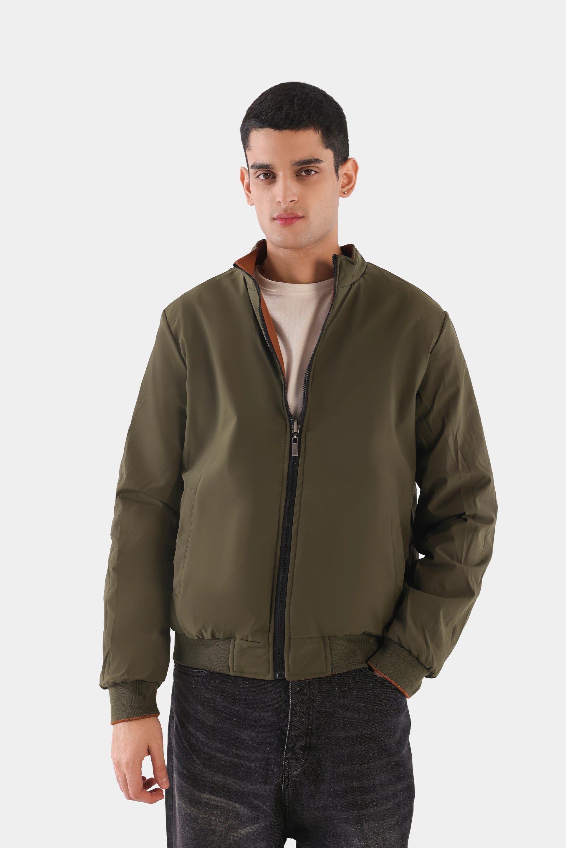 Double-Sided Bomber Jacket - Cougar Clothing